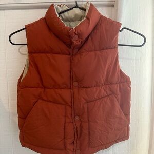Zara Boys double sided  Puffer Vest